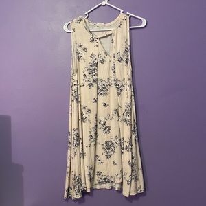 White flower dress